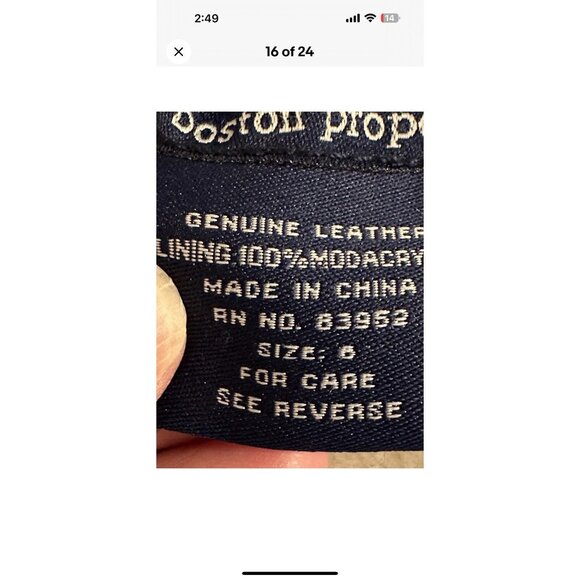 VTG Y2k Penny Lane Suede Leather Afghan Shearling Long Coat Hippie Boho Chic 6 - Picture 16 of 16